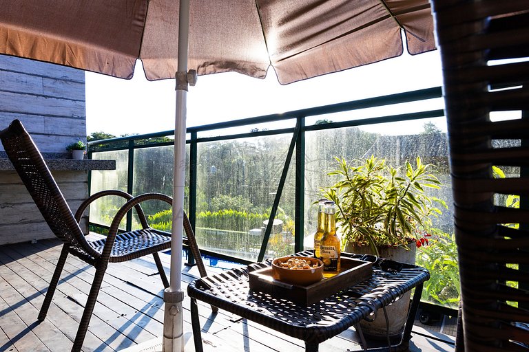 4 Bedrooms with Pool and AC at Praia do Una