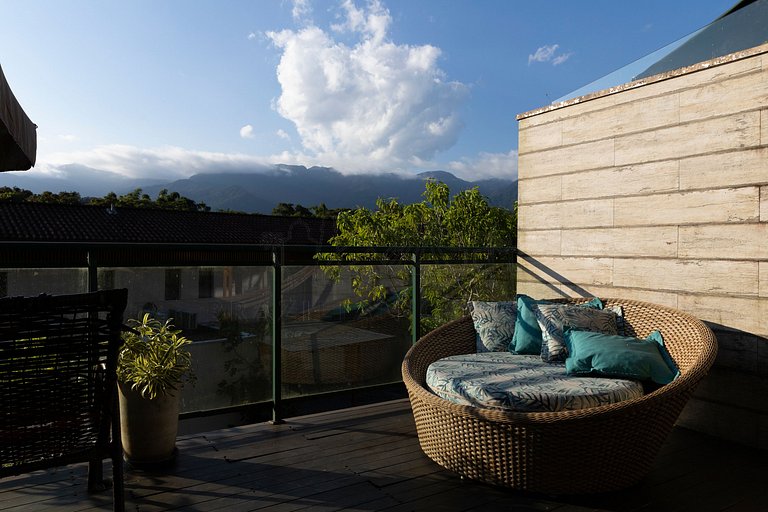 4 Bedrooms with Pool and AC at Praia do Una