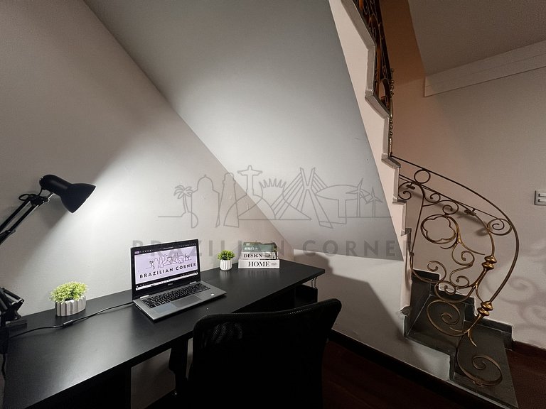 4-Bedroom House with Air Conditioning in Ipiranga
