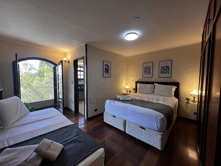 Casa de 4 quartos com Ar condicionado no Ipiranga