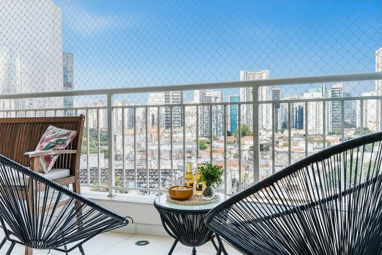 3 Quartos,2 Piscinas, AC, 2 vagas|Brazilian Corner