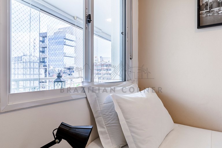 3 Quartos,2 Piscinas, AC, 2 vagas|Brazilian Corner