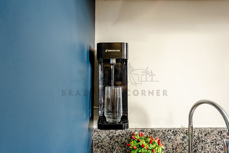 Modern Apartment with Air Conditioning and Gym