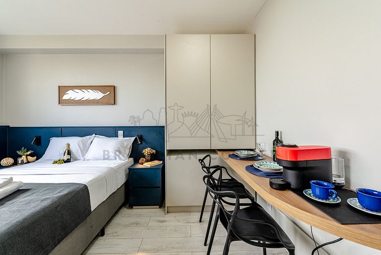 Modern Apartment with Air Conditioning and Gym
