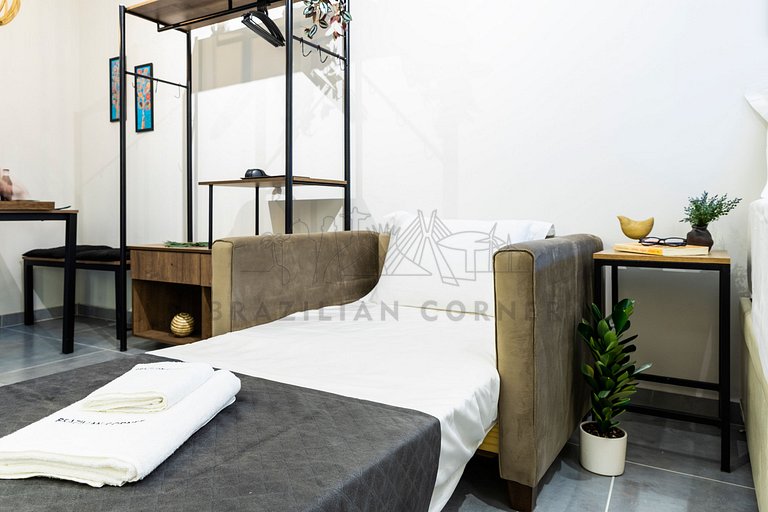 Seafront, Canal 4, cozy with Air Conditioning