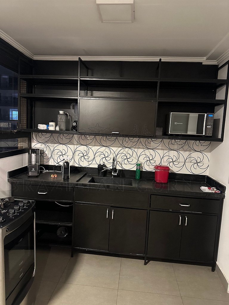Cobertura Duplex com vista incrível, Ofurô e AC