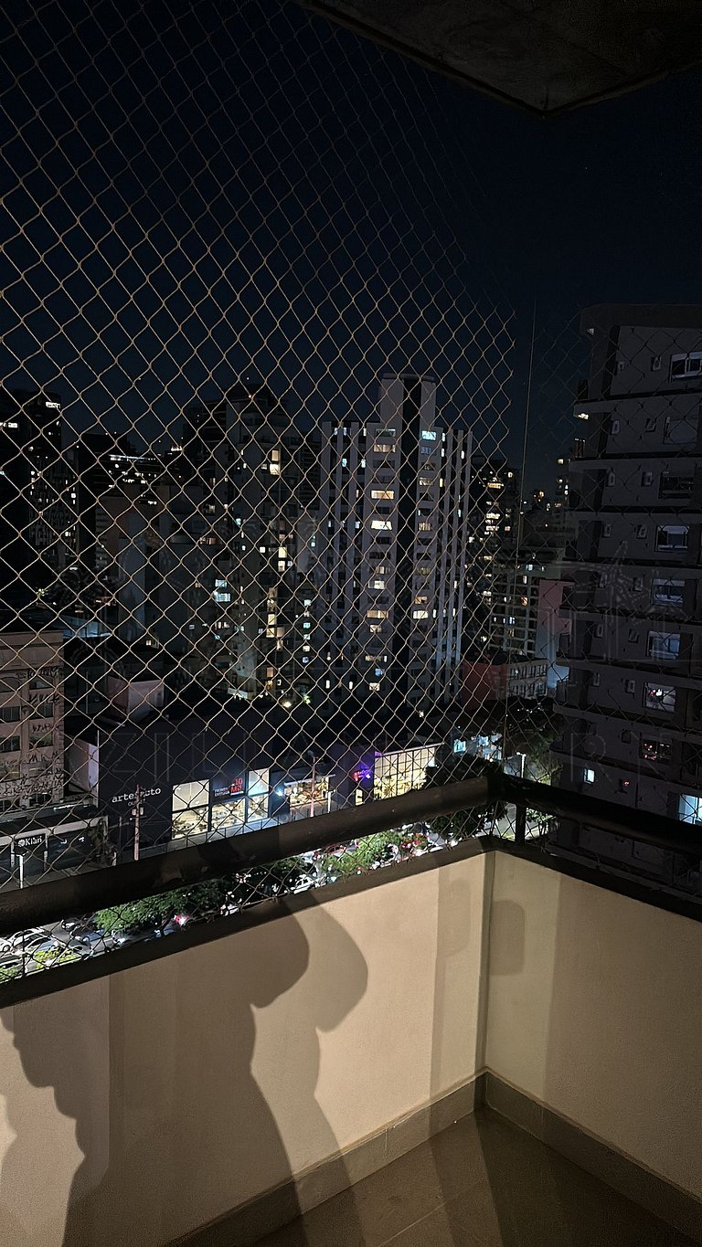 Cobertura Duplex com vista incrível, Ofurô e AC