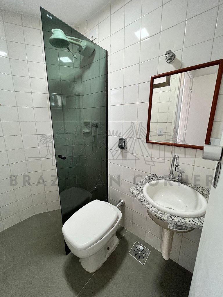 Cobertura Duplex com vista incrível, Ofurô e AC
