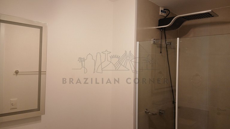 Vista incrível com AC próximo ao Nubank Parque