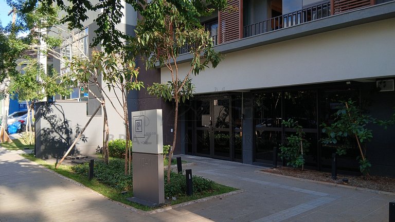 Next to Nubank Parque with AC and incredible view