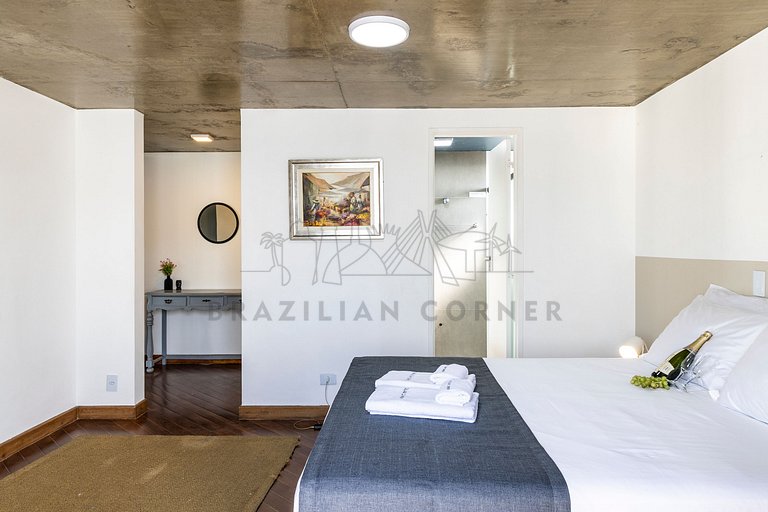 Penthouse Duplex with amazing view, Hot Tub and AC