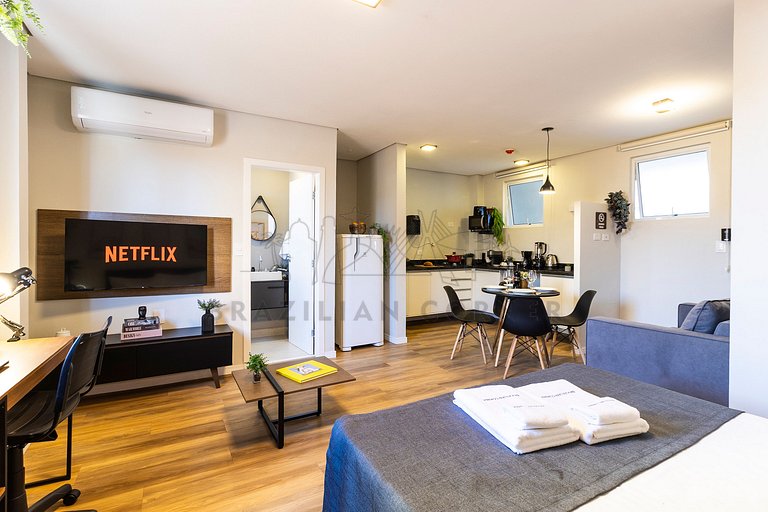 Modern in Gonzaga, AC, Beach, Vila Belmiro