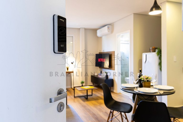 Modern in Gonzaga, AC, Beach, Vila Belmiro