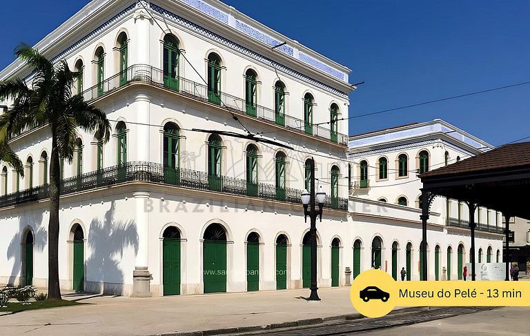 Modern in Gonzaga, AC, Beach, Vila Belmiro