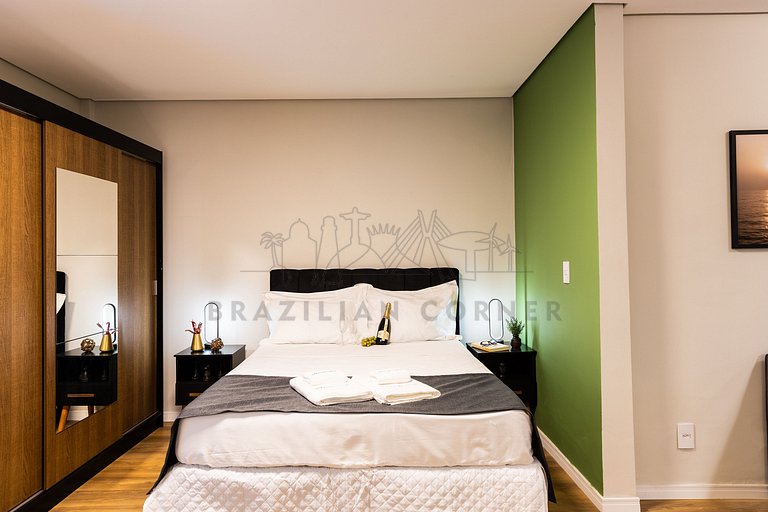 Balcony, AC, Canal 3, Vila Belmiro, Beach