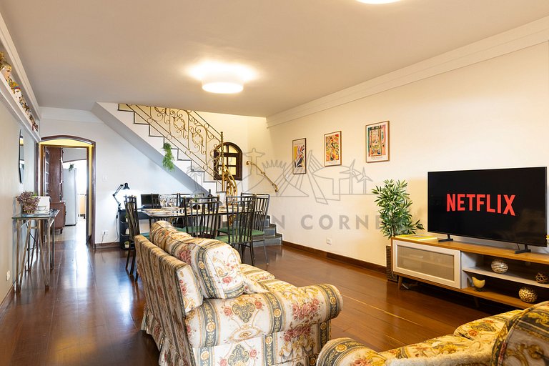 Casa de 4 quartos com Ar condicionado no Ipiranga