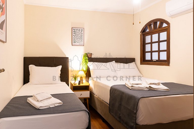 Casa de 4 quartos com Ar condicionado no Ipiranga