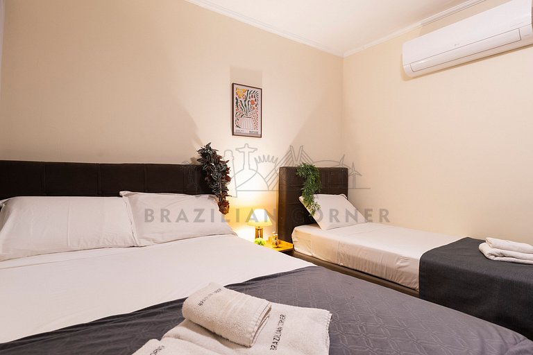 Casa de 4 quartos com Ar condicionado no Ipiranga