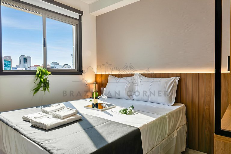Modern w/ AC, Pool, and Near Ibirapuera Park