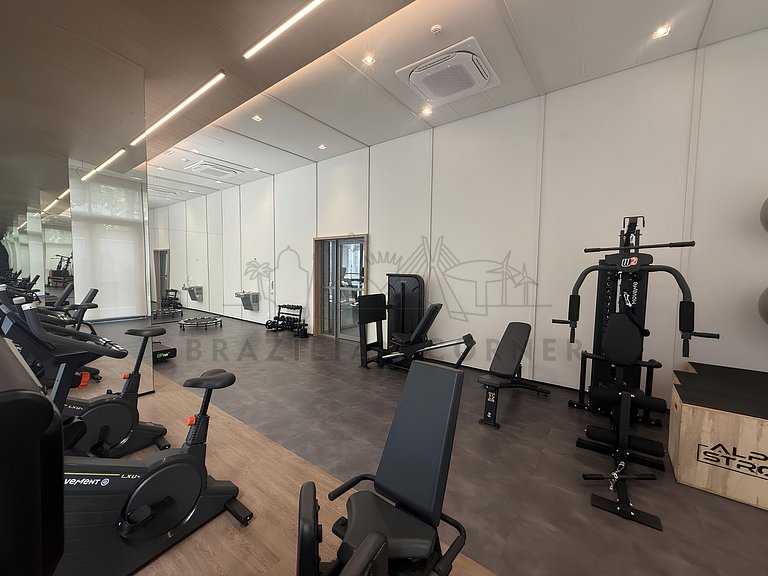 Modern with Alexa, AC, Pool, and Gym