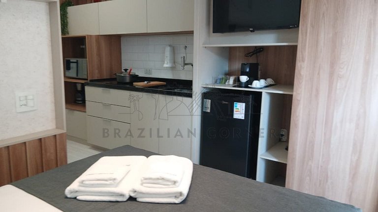 Modern, Pool, Gym, AC, Ibirapuera Park