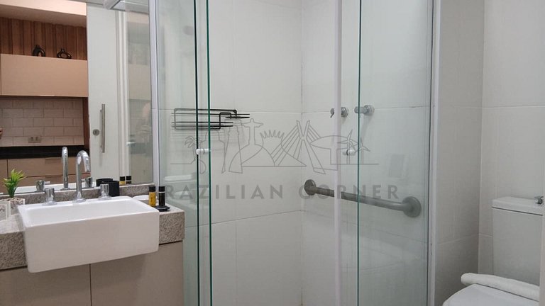 Modern, Pool, Gym, AC, Ibirapuera Park