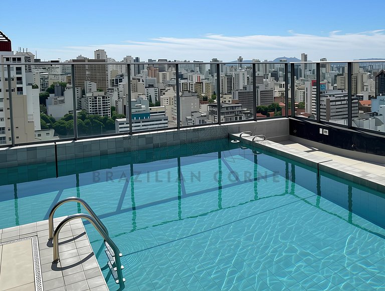 Next to Copan with Pool, Gym, and AC