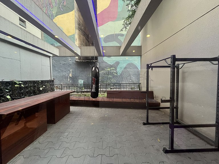 Ao Lado do Copan com Piscina, Academia e AC