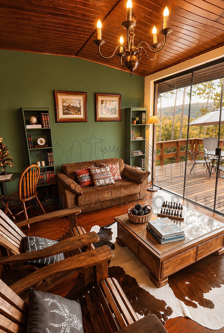 Mountain Cabin with hot tub and fireplace