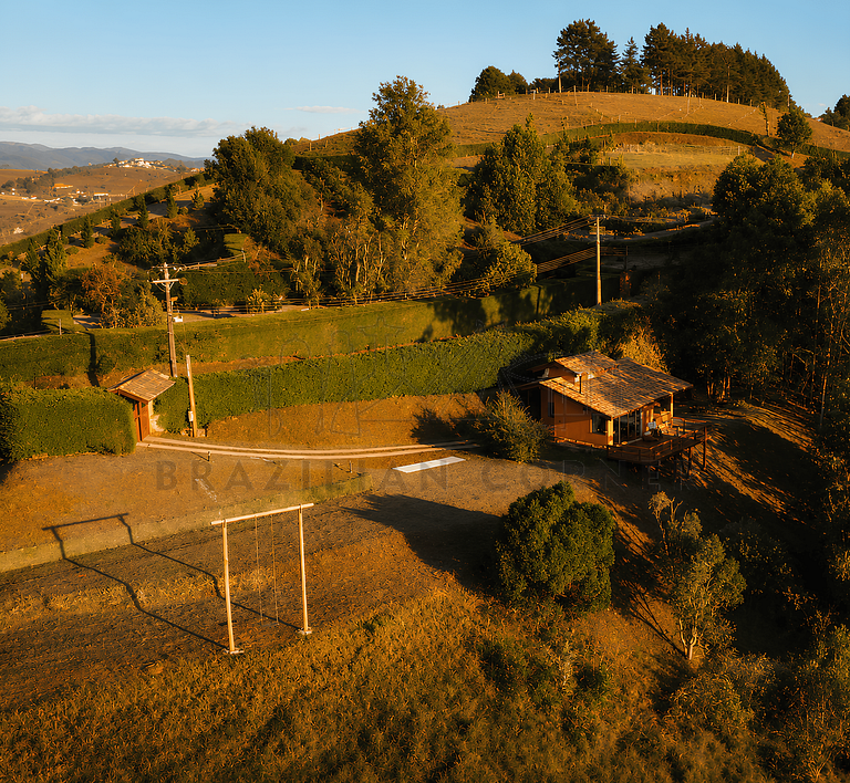 Cabana nas Montanhas com ofurô e lareira