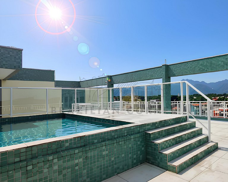 Modern apartment with 2 pools near the beach