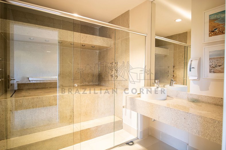 Apartment in Pinheiros with AC, Pool and Gym