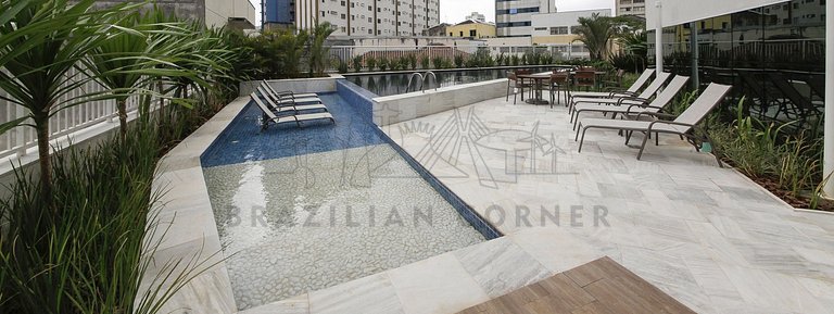 Modern, Pinheiros ,Pool ,AC | Brazilian Corner