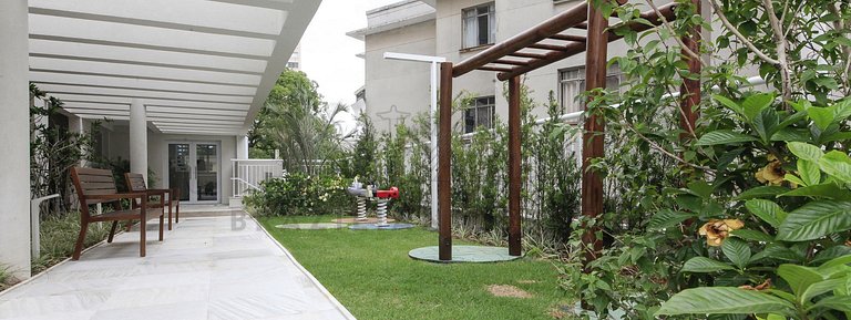 Moderno Apartamento em Pinheiros, piscina, ar condicionado